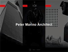 Tablet Screenshot of petermarinoarchitect.com